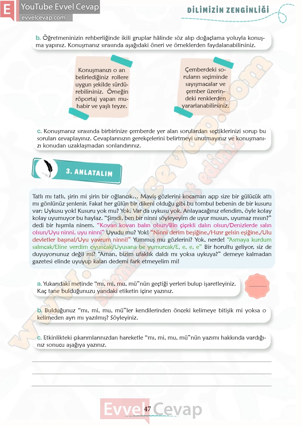 6-sinif-turkce-ders-kitabi-cevaplari-meb-yayinlari-1-kitap-sayfa-47-2026