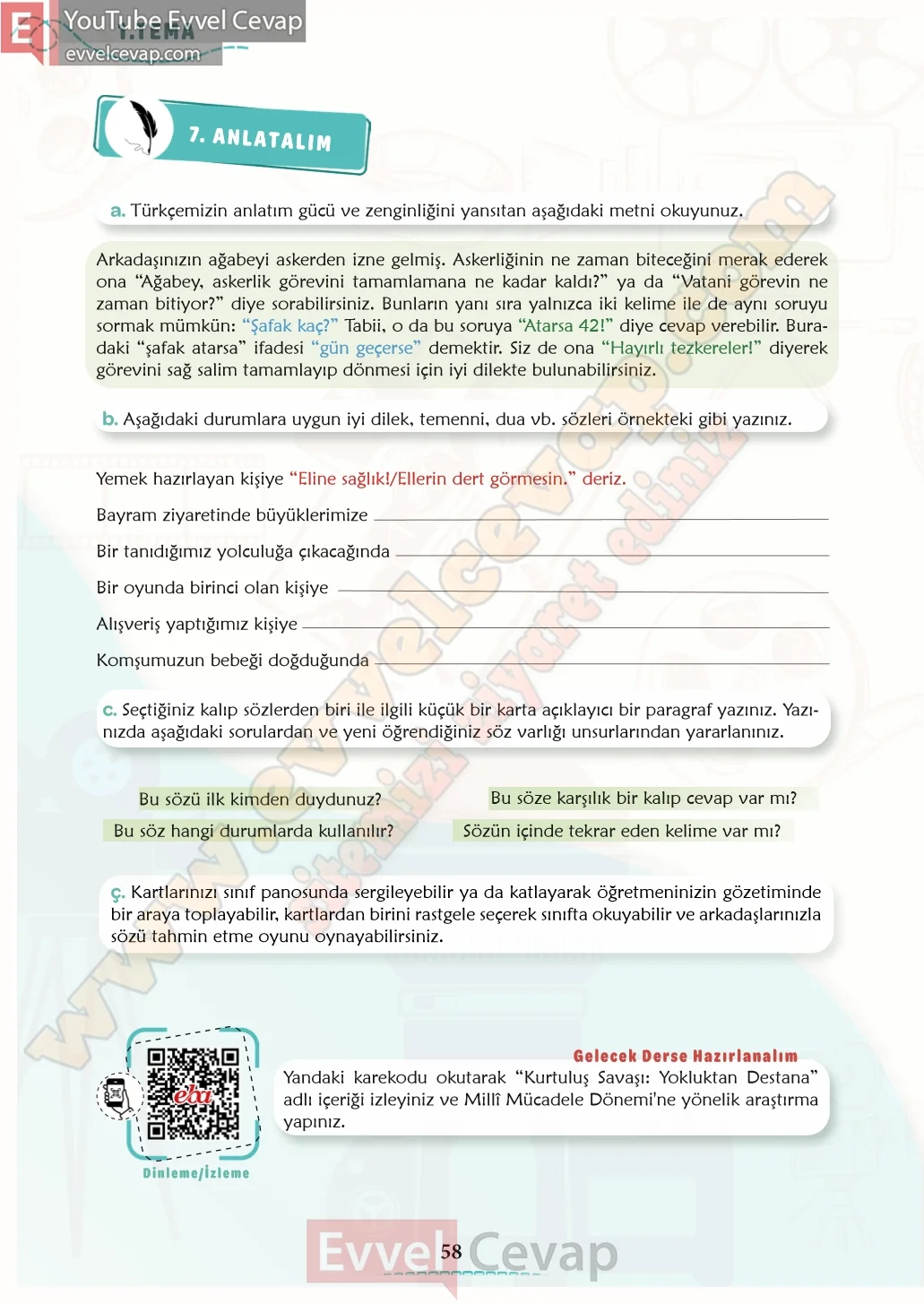 6-sinif-turkce-ders-kitabi-cevaplari-meb-yayinlari-1-kitap-sayfa-58-2026