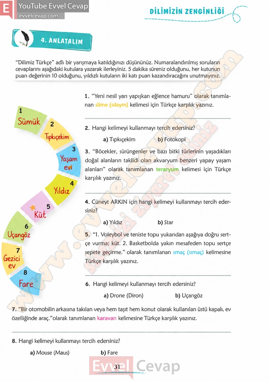 6-sinif-turkce-ders-kitabi-turkcenin-beyligi-cevaplari-sayfa-31