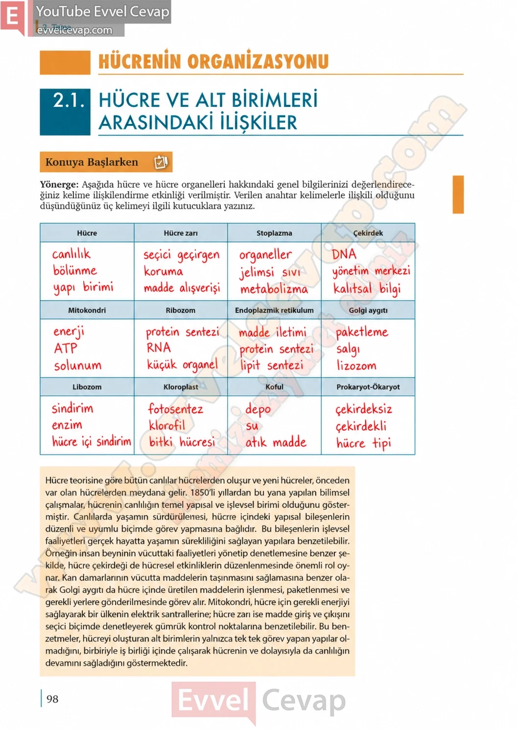 9-sinif-biyoloji-ders-kitabi-cevaplari-sayfa-98-2026