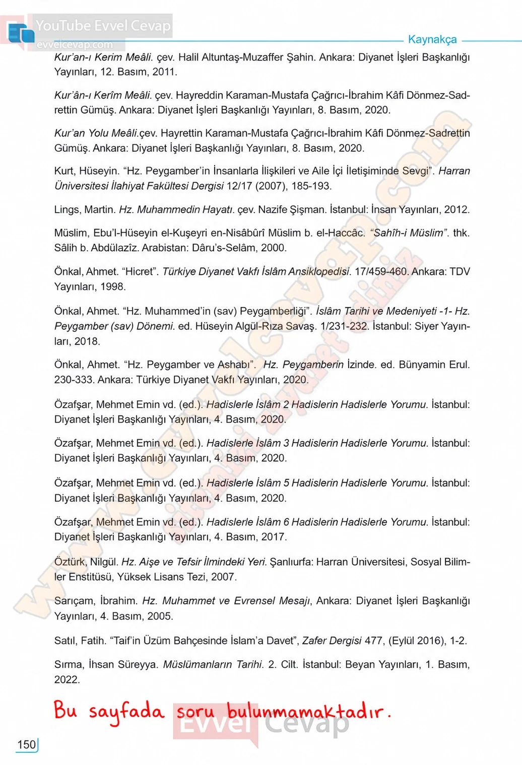 7-sinif-peygamberimizin-hayati-ders-kitabi-sayfa-150-cevaplari-meb-yayinlari-2026-2027
