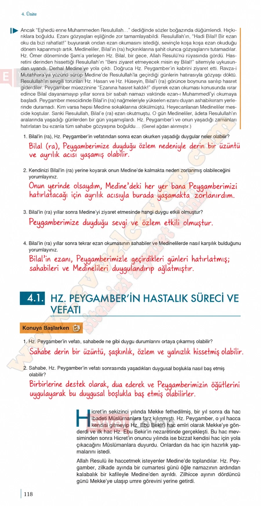 9-sinif-peygamberimizin-hayati-ders-kitabi-sayfa-118-cevaplari-meb-yayinlari-2026-2027