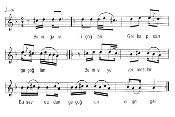 Bir Cıgara İç Oğlan Türküsü