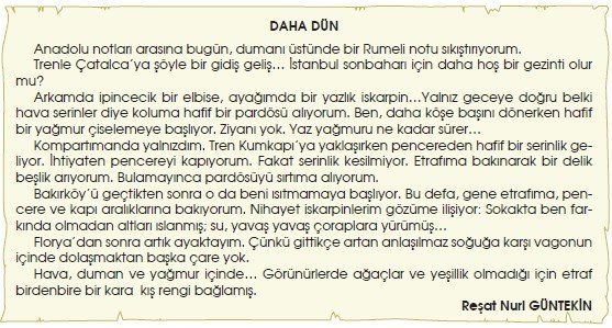 Reşat Nuri Güntekin Daha Dün