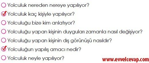 Zaman ve Mekan 2. Sorunun Cevabı