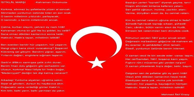 İstiklal Marşı Nasıl Kolay Ezberlenir