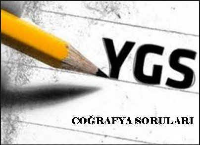 2016 Ygs Coğrafya Soruları ve Cevapları