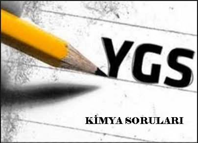 2016 Ygs Kimya Soruları ve Cevapları