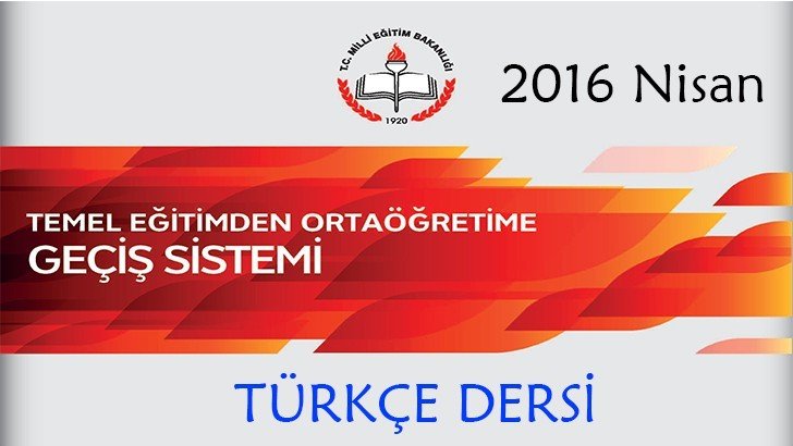 2016 Nisan Teog Türkçe Soruları ve Cevapları