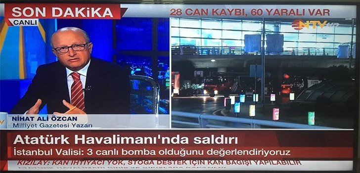28 Haziran 2016 Atatürk Havalimanı'nda Saldırı