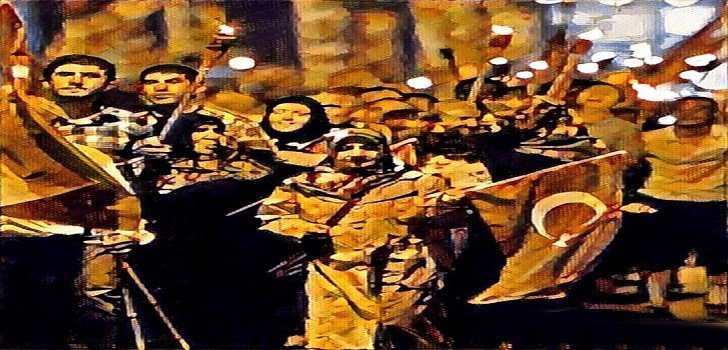 Gençlerin Gözüyle 15 Temmuz Milli İrade ve Demokrasi Konulu Resim