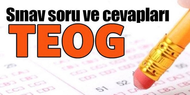 26-27 Nisan 2017 Teog Sınav Soruları ve Cevapları