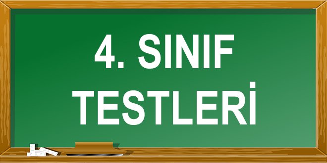 4. Sınıf Matematik Zihinden İşlemler Test