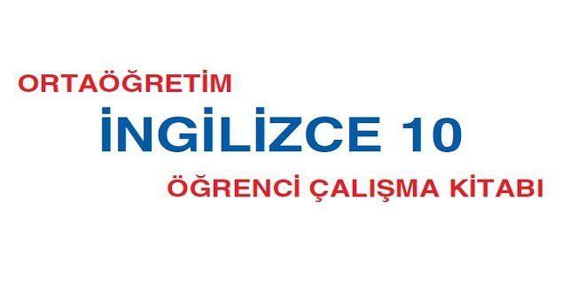 10. Sınıf İngilizce Çalışma Kitabı Cevapları Gizem Yayınları