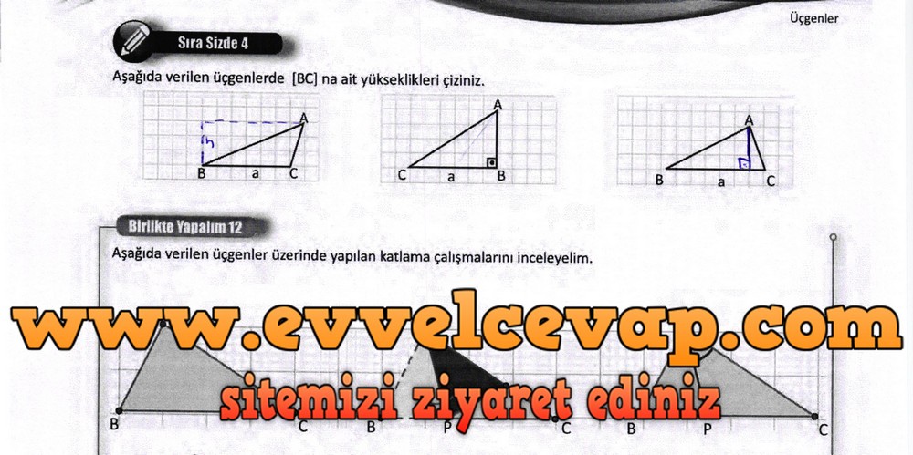8. Sınıf Matematik Ders Kitabı Sayfa 151 Cevapları Meb Yayınları