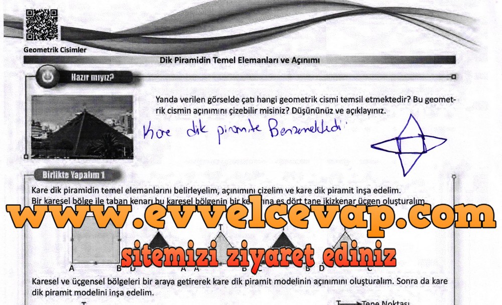 8. Sınıf Matematik Ders Kitabı Sayfa 218 Cevapları Meb Yayınları