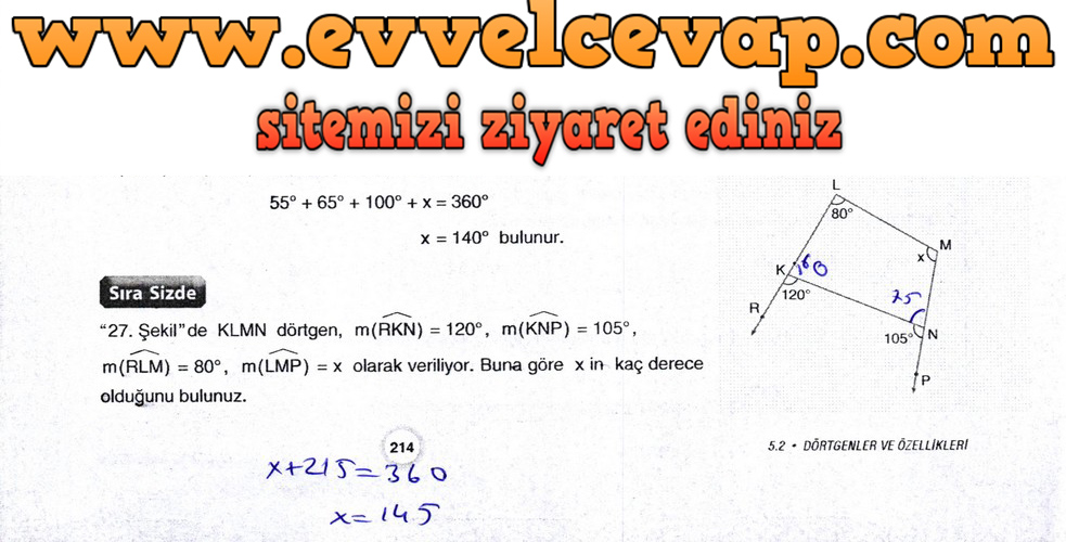 10. Sınıf Aydın Yayıncılık Matematik Ders Kitabı Sayfa 280 Cevabı