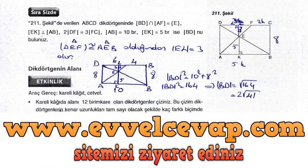 10. Sınıf Aydın Yayıncılık Matematik Ders Kitabı Sayfa 254 Cevabı