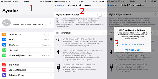 Iphone Kişisel Erişim Noktası Nasıl Açılır Resimli