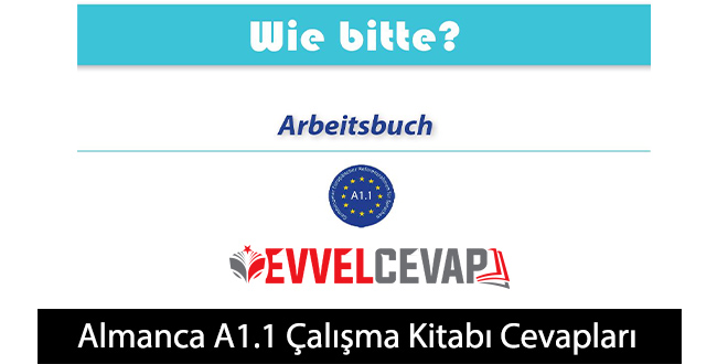 Almanca A1.1 Çalışma Kitabı Cevapları Meb Yayınları