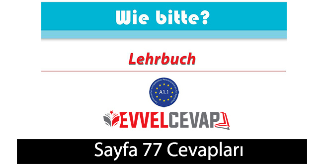 Almanca A1.1 Ders Kitabı Sayfa 77 Cevapları Meb Yayınları