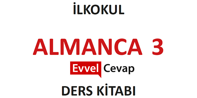 3. Sınıf Almanca A1 Ders Kitabı Cevapları Meb Yayınları