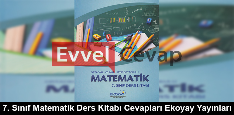 7. Sınıf Matematik Ekoyay Yayınları Ders Kitabı Cevapları Sayfa 221