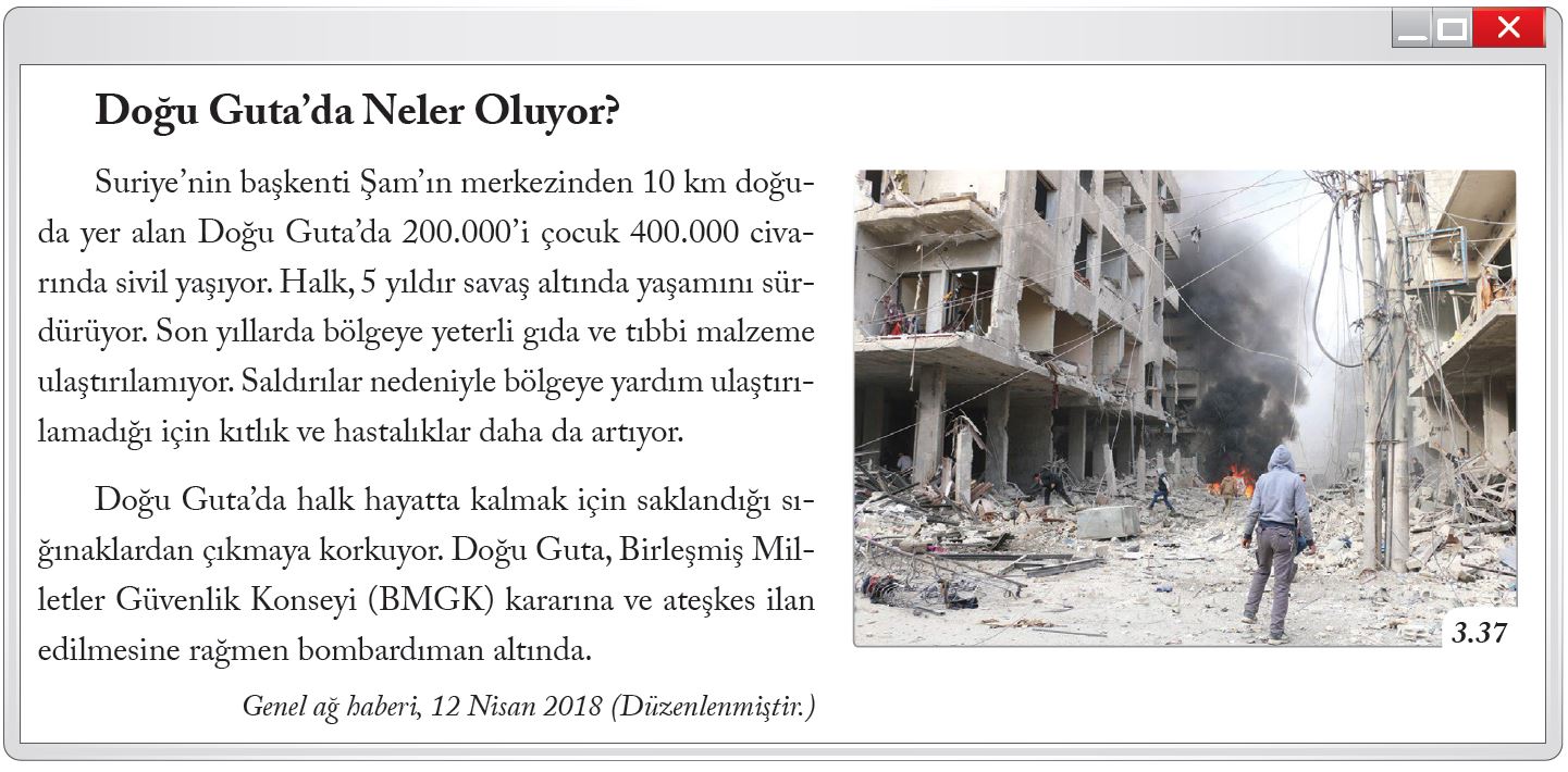 7. Sınıf Sosyal Bilgiler Ekoyay Yayınları Ders Kitabı Sayfa 119 Cevabı