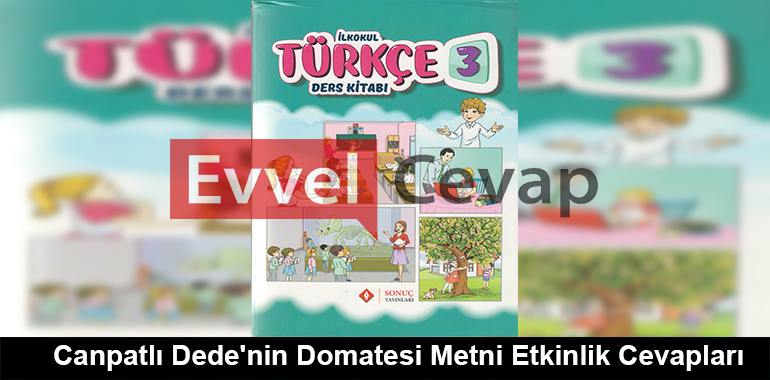 Canpatlı Dede'nin Domatesi Metni Etkinlik Cevapları (3. Sınıf Türkçe)