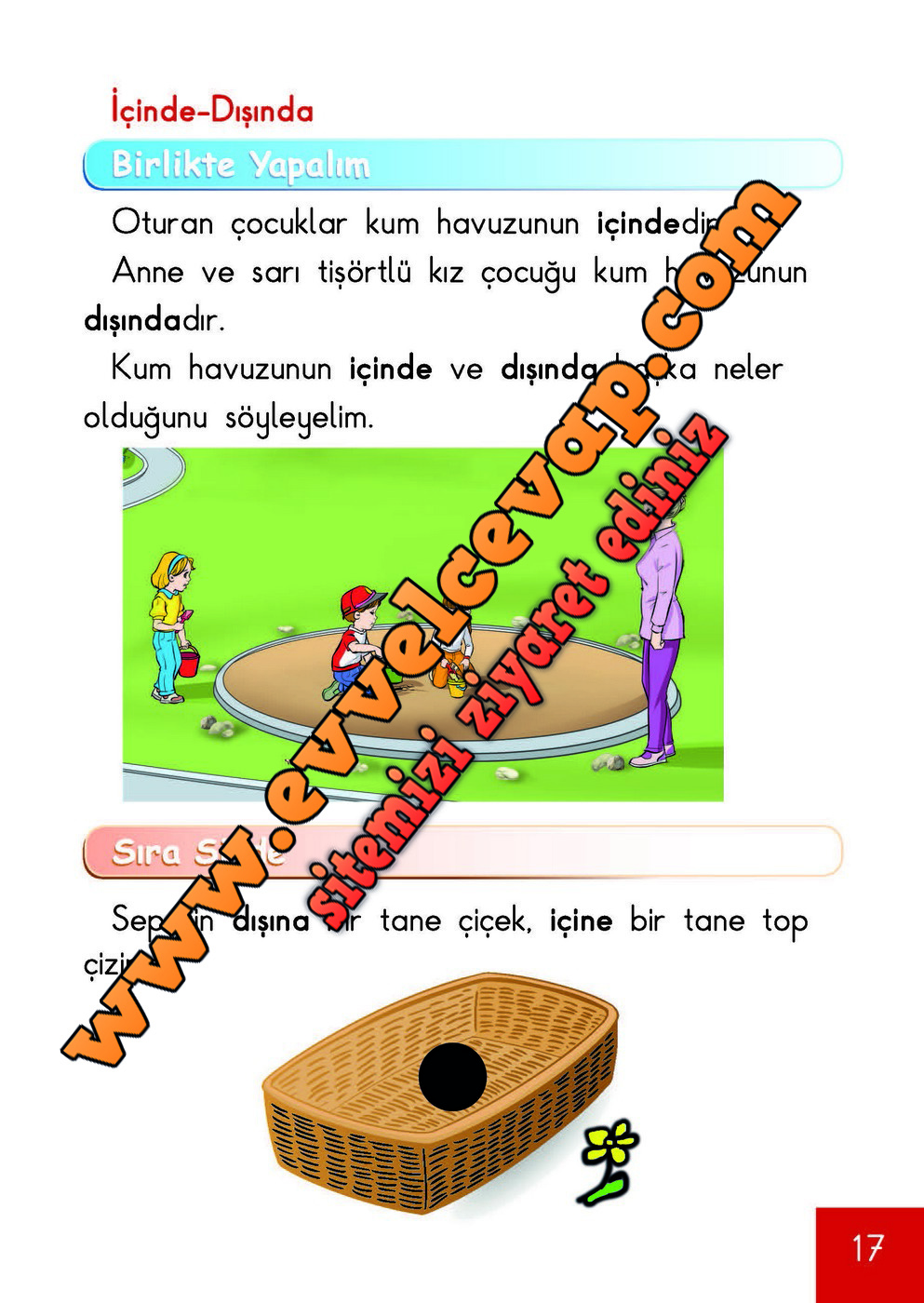 1. Sınıf Matematik Meb Yayınları Ders Kitabı Cevapları Sayfa 17