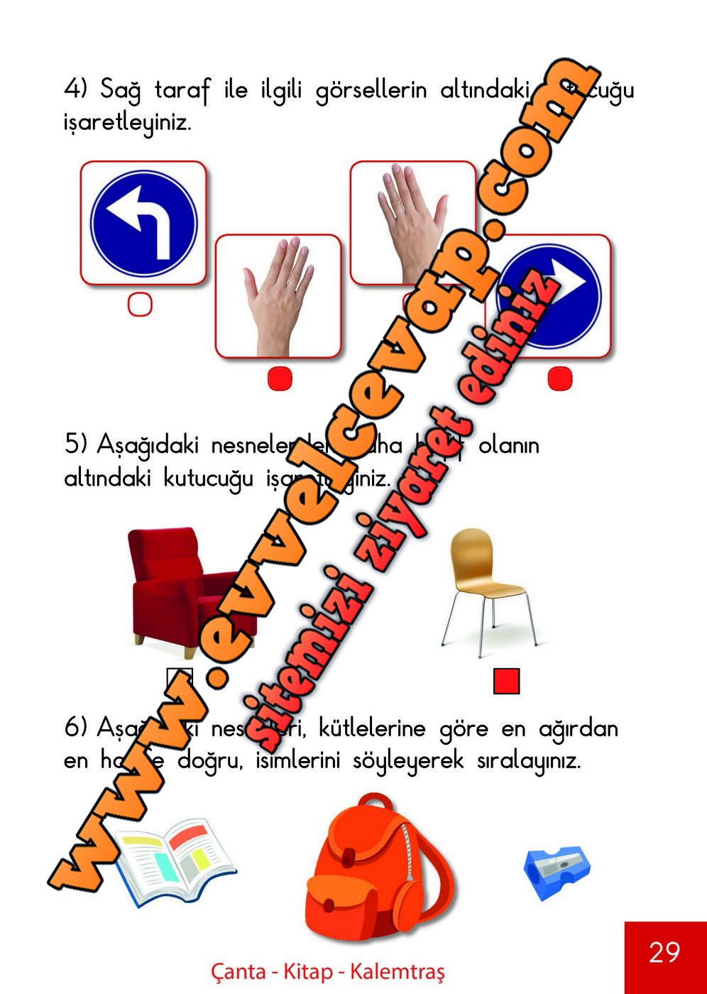 1. Sınıf Matematik Meb Yayınları Ders Kitabı Cevapları Sayfa 28