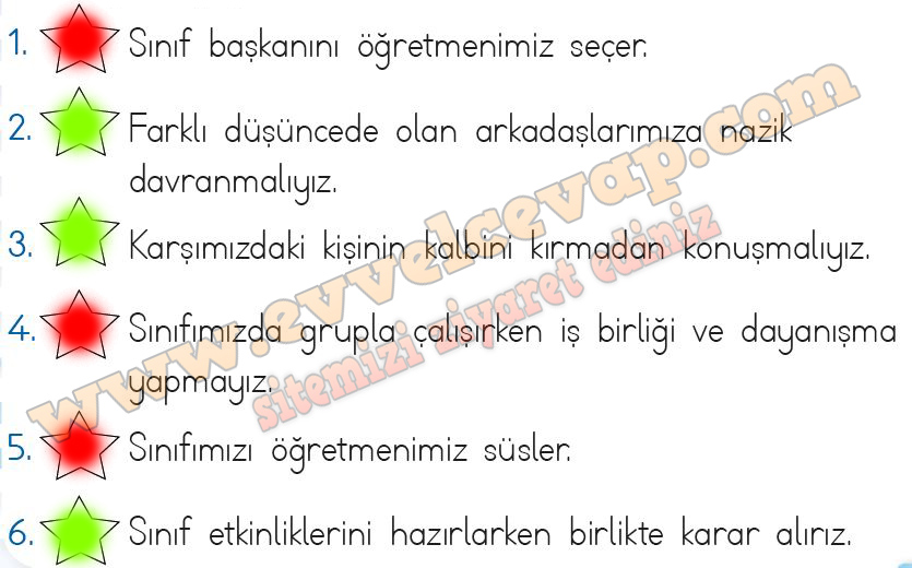 2. Sınıf Hayat Bilgisi Meb Yayınları Ders Kitabı Sayfa 27 Cevabı