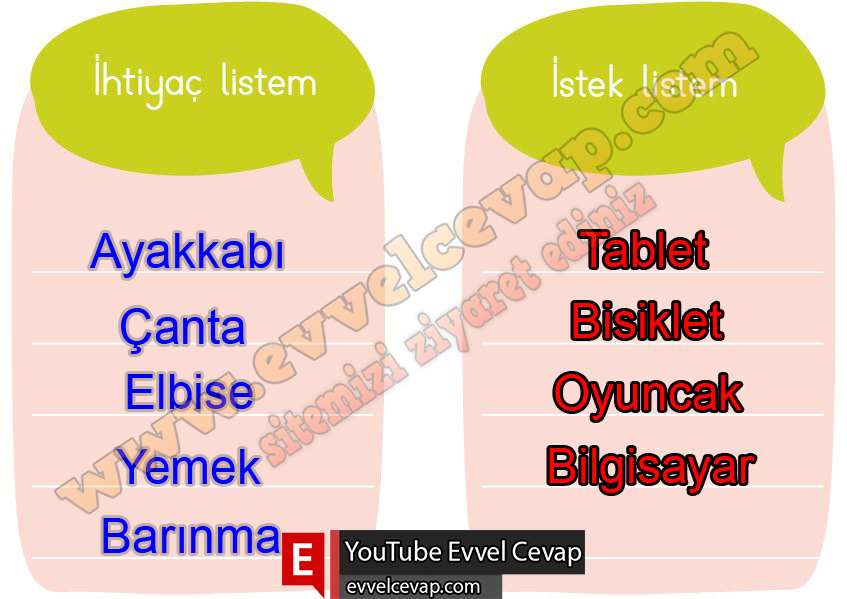 2. Sınıf Hayat Bilgisi Meb Yayınları Ders Kitabı Sayfa 97 Cevabı 
