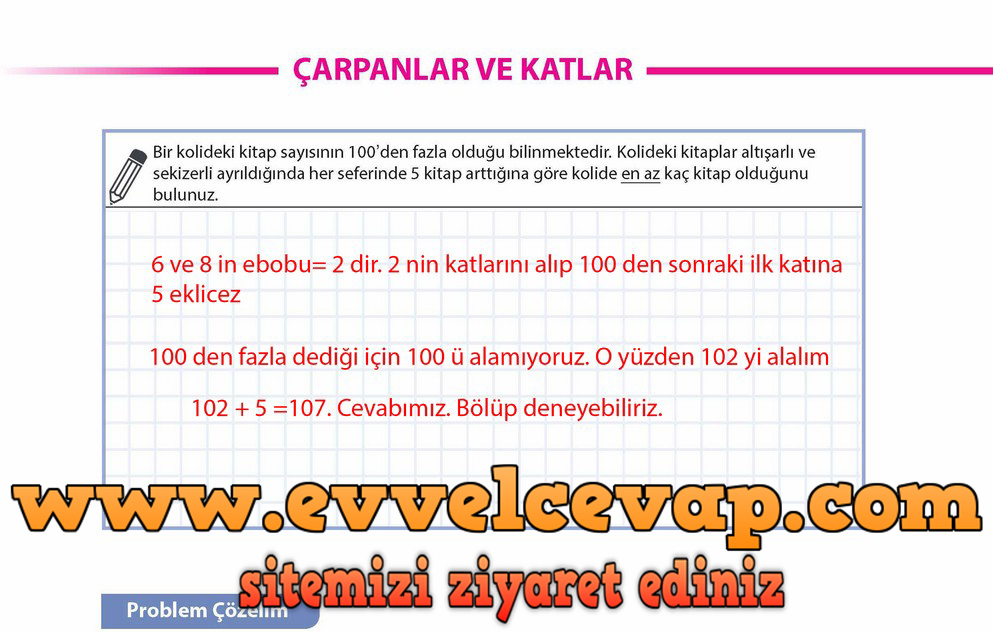 8. Sınıf Matematik Ders Kitabı Cevapları Sayfa 22 Meb Yayınları