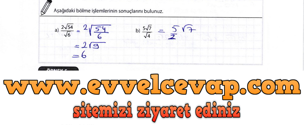 8. Sınıf Matematik Meb Yayınları Ders Kitabı Sayfa 71 Cevapları