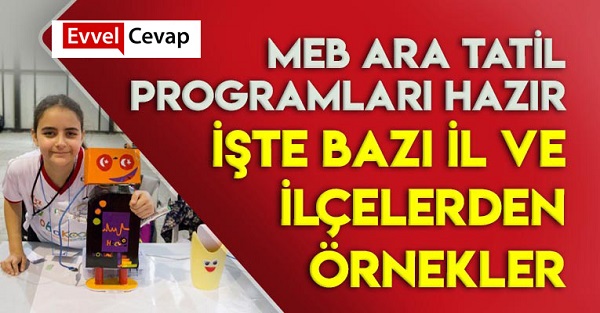 Ara Tatil Etkinlikleri