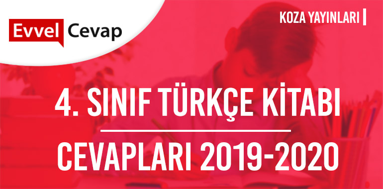 4. Sınıf Türkçe Koza Yayınları Cevapları