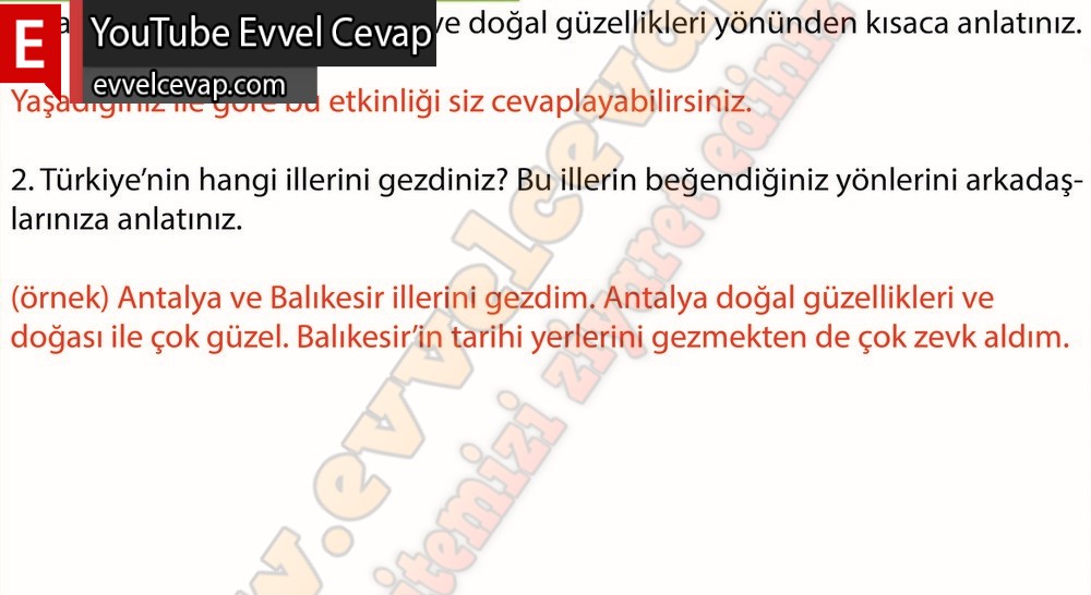 8. sınıf Meb Yayınları T&uuml;rk&ccedil;e Ders Kitabı Cevapları Sayfa 156