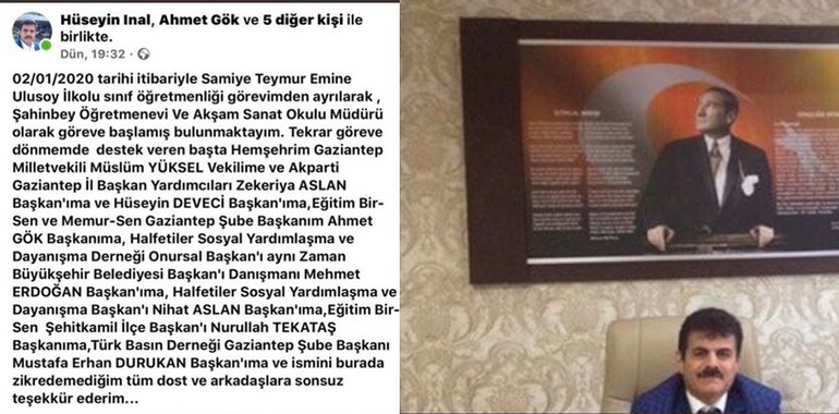 Teşekkür Eden Müdür Görevden Alındı!