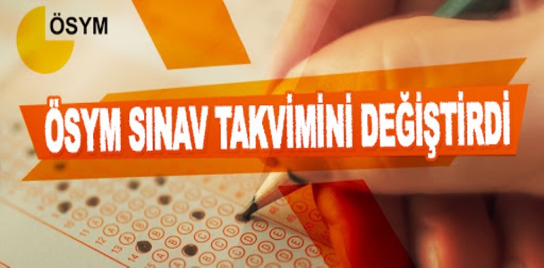 2020 ÖSYM Sınav Takvimi Güncellendi