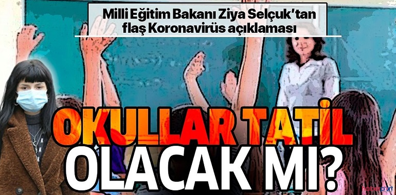 Corona Virüsü Nedeniyle Okullar Tatil Edilecek mi?