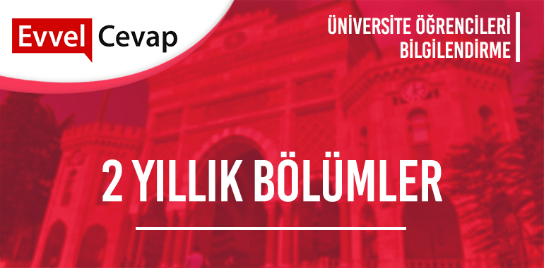 2 Yıllık Bölümlerin Başarı Sıralaması 2020
