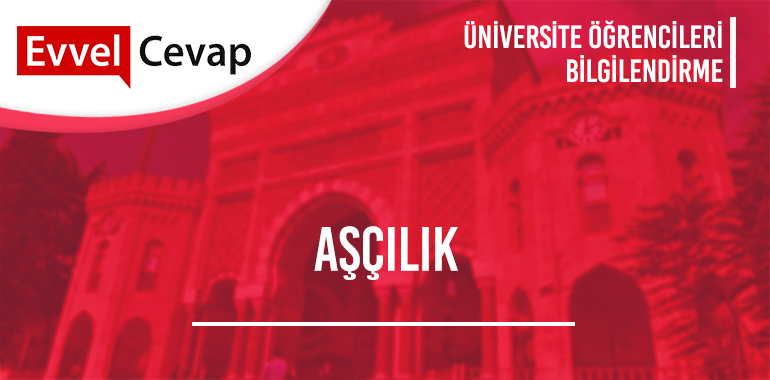 Aşçılık 2 Yıllık Taban Puanları 2020