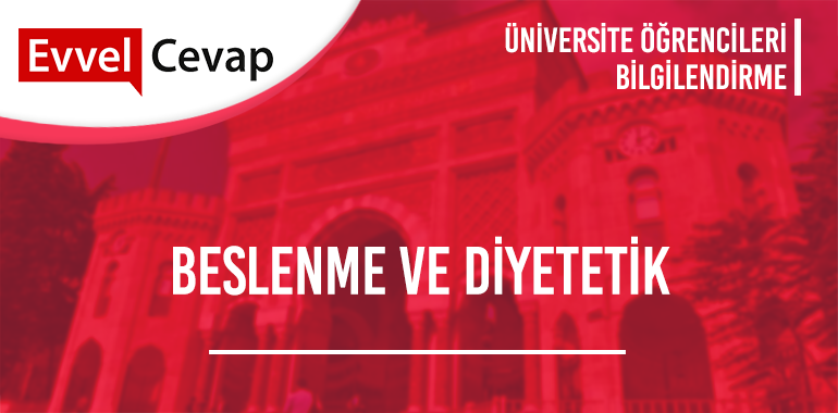 Beslenme ve Diyetetik Başarı Sıralaması 2020