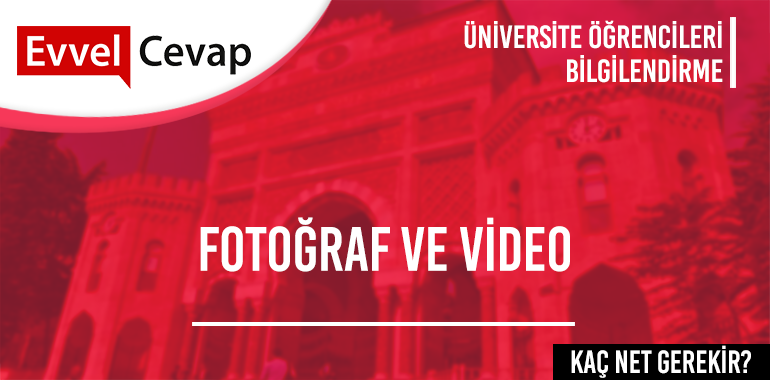 Fotoğraf ve Video için Kaç Net Gerekir?