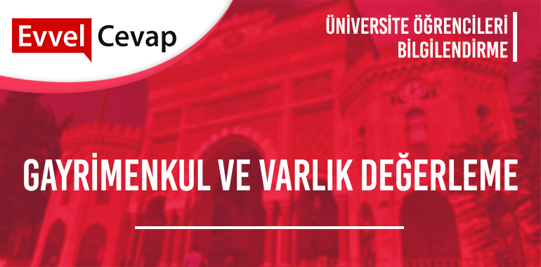 Gayrimenkul ve Varlık Değerleme Taban Puanları 2020