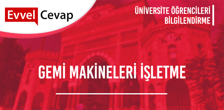 Gemi Makineleri İşletme 2 Yıllık Başarı Sıralaması 2020
