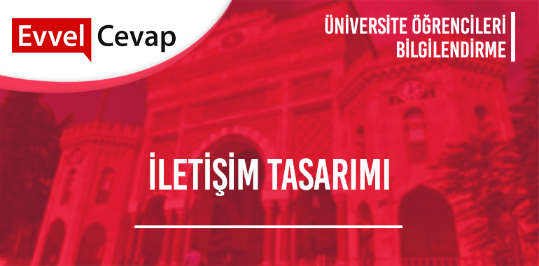İletişim Tasarımı Başarı Sıralaması 2020