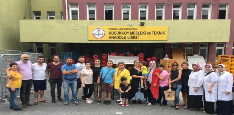 Küçükköy Mesleki ve Teknik Anadolu Lisesinden Maske Makinesi