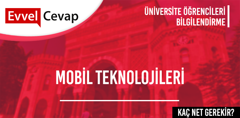 Mobil Teknolojileri 2 Yıllık için Kaç Net Gerekir?